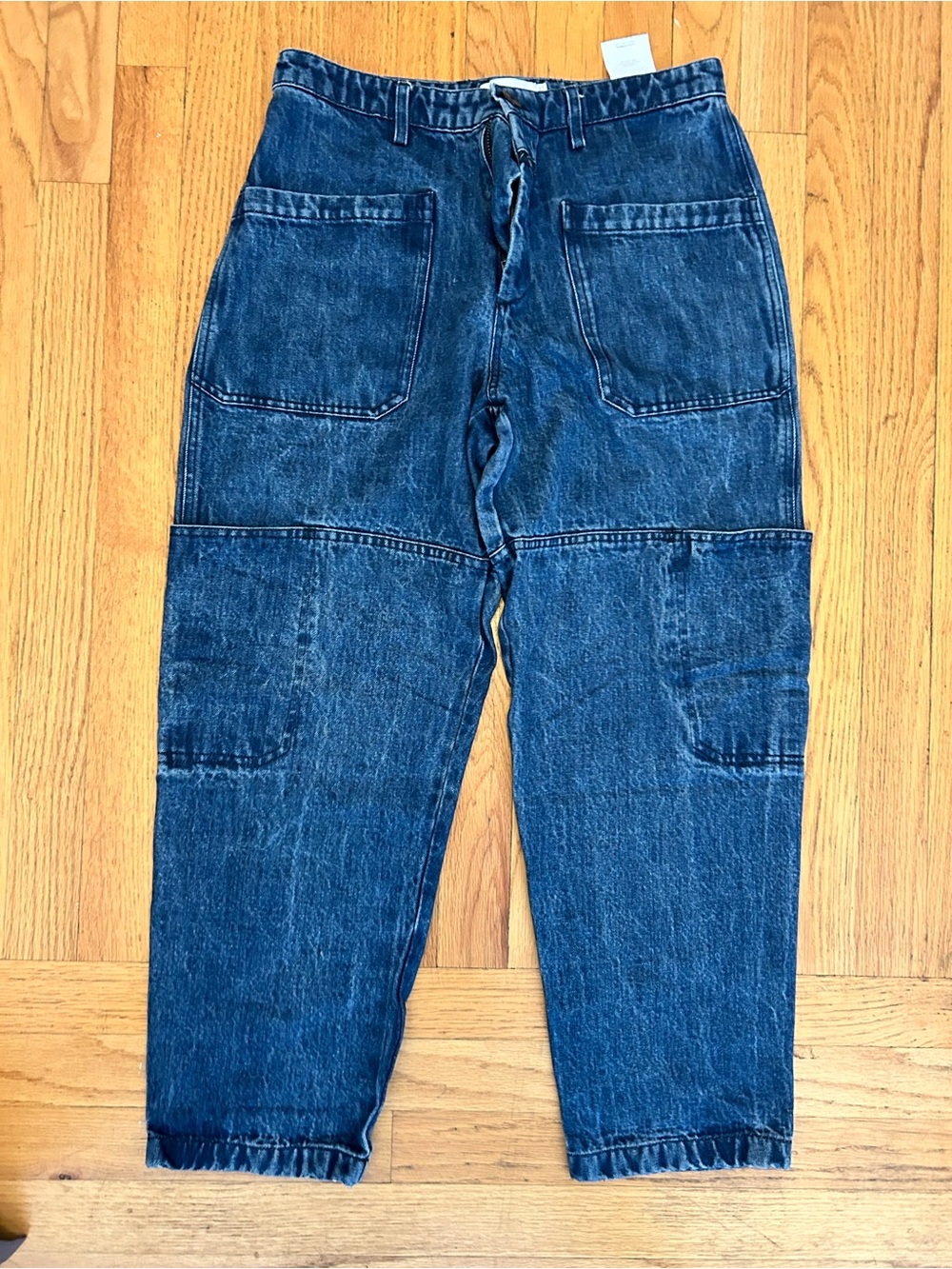 Closed Dark Blue Utility Denim Pants
